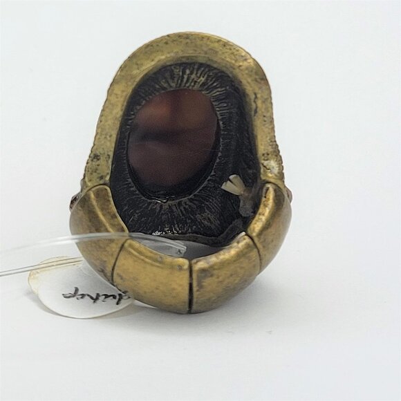 VINTAGE Fashion Oval Ring - Picture 12 of 14